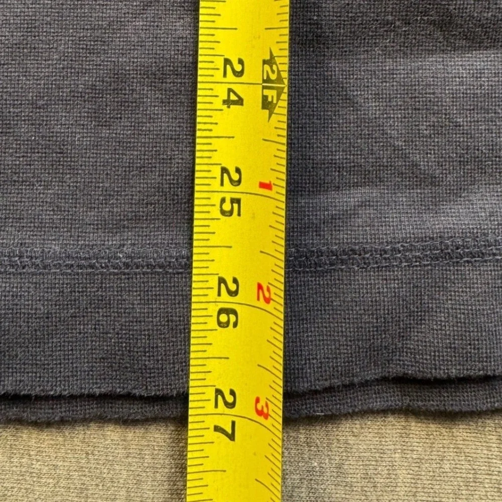 Banana Republic Mens Navy Blue Quarter Zip Long Sleeve Pullover Shirt‎